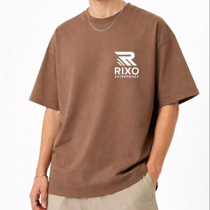 เสื้อยืดโอเวอร์ไซส์ผู้ชาย ผ้าฝ้าย 100% ทรงปกติ สไตล์ลำลอง แฟชั่นสตรีทแวร์ ใส่ได้ทุกวัน - Product Image 6