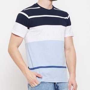 Service OEM Vente en gros de t-shirts pour hommes à bas prix Nouvelle mode unie 100% coton Design personnalisé Anti-boulochage 220g - Product Image 2