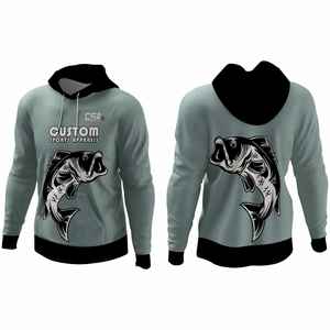 Sudadera de Pesca para Hombre con Diseño Personalizado, Impresión por Sublimación, Tejido Transpirable, Impresión DTF Personalizada, Camiseta de Pesca de Secado Rápido - Product Image 1