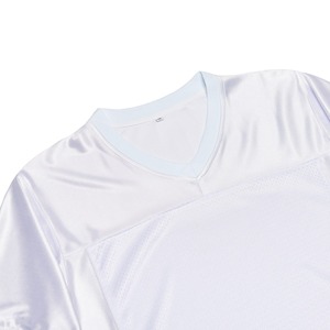 เสื้อเจอร์ซีย์ฟุตบอลสำหรับทุกเพศเสื้อฟุตบอลผ้าโพลีเอสเตอร์ระบายอากาศแห้งเร็วไซส์พิเศษแบบปรับแต่งได้100% - Product Image 4