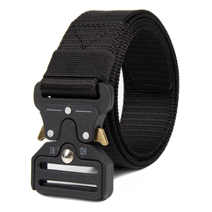 Toile taille ceinture hommes Nylon boucle tactique ceinture tactique ceinture personnalisé Camouflage épaississement boucle dégagement rapide - Product Image 3