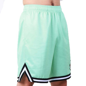 Pantalones cortos de baloncesto de malla personalizados de secado rápido para hombre al por mayor - Product Image 1
