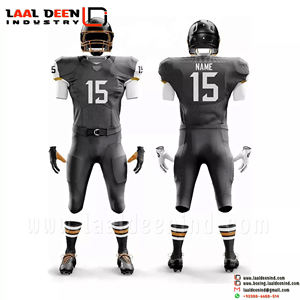 Uniformes de fútbol americano cómodos para hombre, personalizados, de la mejor calidad, a buen precio, al por mayor - Product Image 4