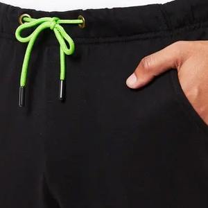 Pantalon décontracté pour homme en tissu extensible, coupe droite, broderie, taille mi-haute, léger, couleur unie, style de tous les jours, style streetwear - Product Image 4