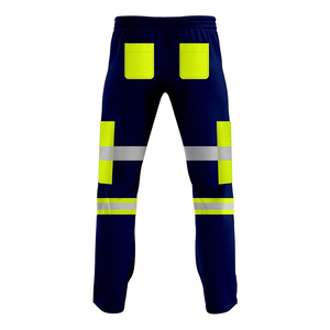Vêtements de mode haute visibilité sur le pantalon réfléchissant sécurité travail qualité porter pantalon de sécurité imperméable pour hommes avec OEM - Product Image 6