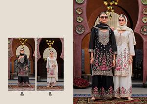 Nueva colección de Real Chinon bordado trabajo listo Salwar Kameez para fiestas - Product Image 5