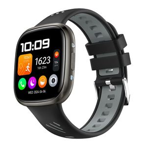 Montre connectée Sower HT31 1,72 pouces, design carré, étanche IP67, écran tactile, tracker d'activité pour homme et femme, bracelet de sport pour activités de plein air - Product Image 2