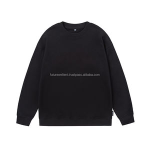 Sudadera con hombros caídos, sudaderas de algodón de peso pesado, sudaderas personalizadas transpirables de secado rápido, sudaderas con capucha de algodón 100% para hombres - Product Image 2