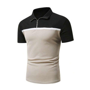 2025 venta al por mayor de alta calidad de estilo personalizado Casual liso de manga corta 100% algodón de alta calidad diseño de los hombres polos - Product Image 1