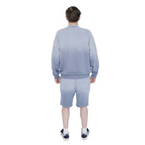 Sweat-shirts à col rond coupe ample avec design délavé personnalisé, streetwear de haute qualité, sweat-shirt d'hiver pour hommes - Product Image 5