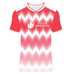 เสื้อฟุตบอลแบบสปอร์ต น้ำหนักเบา สวมใส่สบาย ระบายอากาศดี บริการเยี่ยม ราคาขายส่ง สินค้ามาใหม่ รับสกรีนโลโก้ - Product Image 1