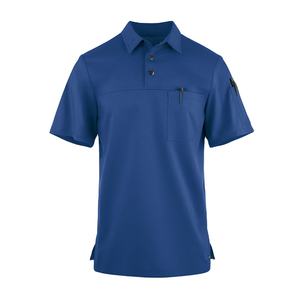 Tenues médicales pour hommes : ensembles de blouses et pantalons extensibles en tissu tricoté pour médecins et infirmiers, collection 2026 - Product Image 4