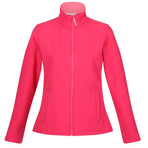 Veste Softshell pour femmes de haute qualité pour la randonnée Camping Softshell imperméable avec doublure en laine coupe-vent véritable fermeture à glissière - Product Image 5