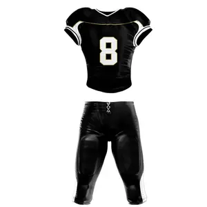 Vendita calda su misura per la stampa di Logo in materiale poliestere di vendita calda leggera abbigliamento sportivo uniforme da Football americano