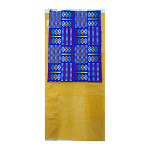 Vestidos Africanos Formales Clásicos de Gran Venta para Mujer, Vestido de Novia Meba Wo Bordado, Tejido Impermeable de Poliéster/Algodón Grueso - Product Image 1