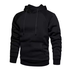 Nueva Sudadera con Capucha, 100% Algodón, Estilo Urbano Invernal, Diseño Sólido con Bolsillos y Capucha 3D, Ecológica, 350g - Product Image 6