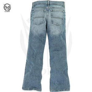 Pantalones Vaqueros de Mezclilla 100% Algodón para Mujer, Talla Personalizada, Cintura Alta, Logotipo Personalizado, el Mejor Diseño de Jeans para Mujer. - Product Image 2