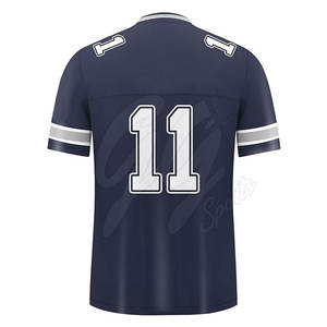 2025 nouveau Design équipe professionnelle porter maillot de Football américain à bas prix vêtements de plein air hommes maillot américain - Product Image 3