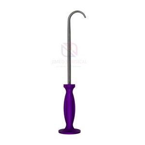 Stainless Steel 50mm Proximal Femoral Elevation Bone <b>Hooks</b> with Plastic Handle Manual Reusable for Replacement Surgery - Product Image 4