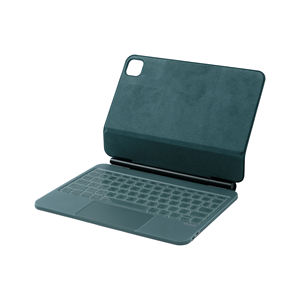 Fabriek Groothandel <span class=keywords><strong>Bluetooth</strong></span> Magisch Toetsenbord Met Trackpad Voor 11 ''Ipad Pro(M4) <span class=keywords><strong>2025</strong></span> Donkergroen Blauw Multi Touch USB-C Poort - Product Image 2