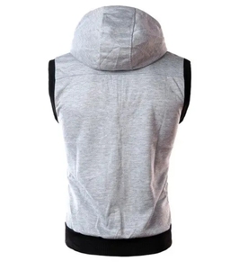 Veste à capuche pour homme, sans manches, vêtement d'extérieur, personnalisé, Collection du Bangladesh, - Product Image 4