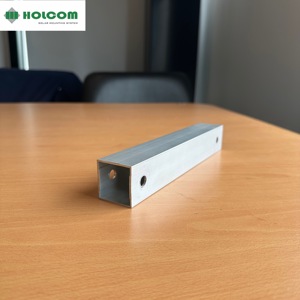 Sistema de Montaje Solar de Columnas de Aluminio Anodizado Plateado de Alta Calidad 6005-T6 para Instalación en Techos, Cocheras y Uso en Suelo, 10 Años de Garantía HOLCOM - Product Image 2