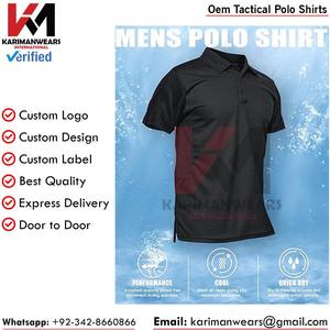 Camiseta Polo para Hombre de Secado Rápido, Camiseta Táctica de Manga Corta, Jersey Pique para Golf, Actividades al Aire Libre y Uso Diario - Product Image 6