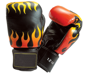 Gants de boxe en cuir véritable à vendre en ligne Gants de boxe respirants personnalisés de marque privée - Product Image 6
