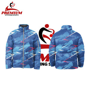 Chaqueta acolchada OEM para mujer con nuevo diseño Chaqueta con cuello de invierno con cremallera completa y burbujas - Product Image 2