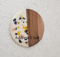 Prix usine vente chaude bois et marbre décoratif sous-verre à thé forme ronde sous-verres en bois pour boissons sous-verres en marbre ustensiles de cuisine