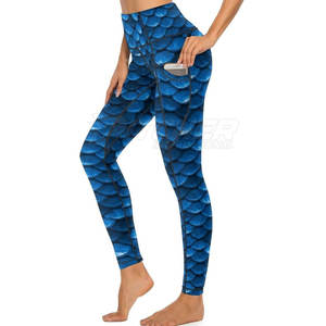 Leggings de pêche écologiques respirants à taille haute de qualité avec tissu résistant aux UV pour une protection extérieure en toutes saisons - Product Image 5