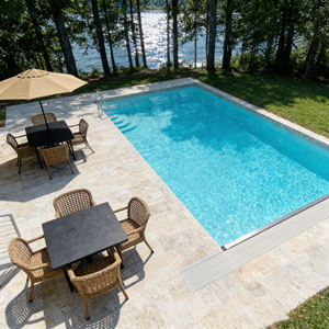 Estructura de Piscina Rectangular Premium para Jardines, Hoteles y Reuniones de Placer, Piscina con Cascada para Patio Trasero, Kit de Piscina - Product Image 2