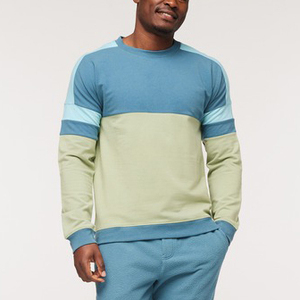 Sweat-shirt à col rond surdimensionné pour homme, 380 GSM, mélange de coton, décontracté, pull d'hiver, style streetwear, fournisseur d'usine OEM personnalisé - Product Image 2