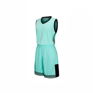 Ensemble maillot et short de basket-ball sublimés personnalisés pour hommes vêtements d'entraînement de match d'équipe avec tissu à séchage rapide - Product Image 2