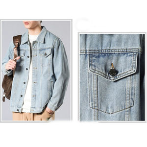 High Quality Design Winter Season Wear Heavy Washing Patch <b>Work</b> Denim Warm <b>Jeans</b> Denim With Patches <b>Men's</b> Denim Jackets - Product Image 5