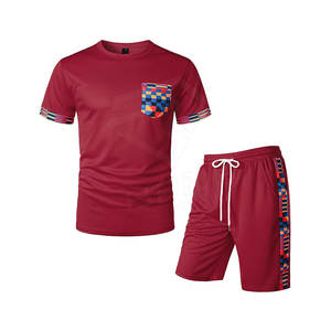 Conjunto de Pantalones Cortos Deportivos Transpirables Casuales para Hombre, Tallas Grandes, Hechos a Medida, Ropa Urbana de Verano Más Vendida - Product Image 1