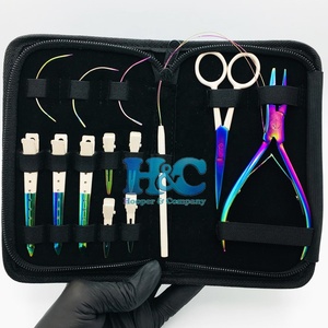 ส่วนใหญ่ papulor อุปกรณ์ต่อผมหลายแบบสำหรับต่อผมต่อคีมหนีบกรรไกรหวีชุดผมขนมิงค์แบบยั่งยืน - Product Image 5