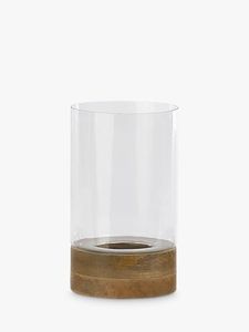 Eco-Friendly Handmade Wooden <b>Candlestick</b> Holder Polished Natural Acacia Wood Color Set Size <b>Glass</b> Candle Stand - Product Image 6