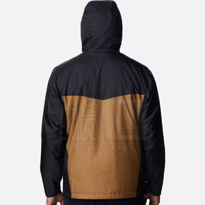 Vente chaude nouvelle mode hommes coupe-vent veste hiver coupe-vent à capuche col - Product Image 2