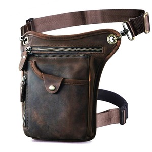 Designer Vintage Real Leather Bum Bag Men's Waist Chest Belt for Outdoors Traveling <b>LWB</b>-0029 Fanny Pack - Product Image 5