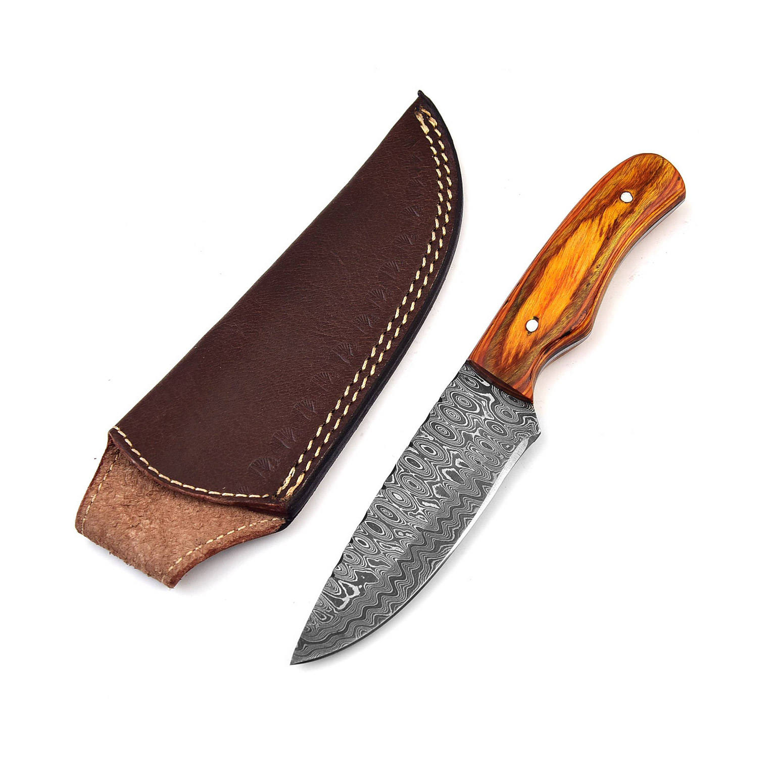 Orange Handle / Brown Sheath