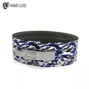 Courroie d'haltérophilie de 13mm pour l'entraînement sportif Courroie d'haltérophilie personnalisée avec logo Ceinture en cuir pour l'entraînement sportif - Product Image 5