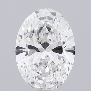 Diamant CVD en vrac à coupe ovale Diamant HPHT Diamant cultivé en laboratoire - Product Image 3