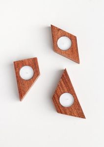 Tarro de vela único Atractivo juego de portavelas de madera de mango de 2 para vendedores en línea a precio directo de fábrica al por mayor por HF CRAFTS - Product Image 4