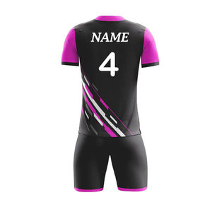 Uniformes de fútbol de poliéster 100% personalizados profesionales, ropa de equipo deportivo con diseño OEM, estilo de impresión, venta superior, servicio transpirable - Product Image 3