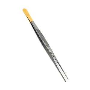 Pinzas Quirúrgicas MEDIHEAL SURGICAL CORP de Grado Quirúrgico TC, Pinzas de Pulgar Semidouradas Doradas de 20cm, Instrumento Debakey Vascular Atraumático, Juego de Instrumentos - Product Image 6