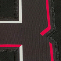 Maillot de baseball personnalisé OEM imprimé par sublimation, rayures rouges, boutons intégraux, 100 % polyester respirant, séchage rapide, manches courtes, grandes tailles, été