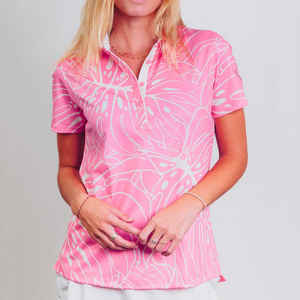 Polo de Golf de Secado Rápido de Primera Calidad para Mujer, 100% Poliéster, Deportivo, Transpirable, Camisetas de Polo de Golf para Mujer - Product Image 1