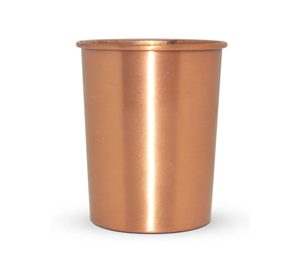 Mayorista de jarrón de agua potable de vidrio de cobre de 300ml de último diseñador indio para decoración de eventos de bodas o fiestas en casa - Product Image 3