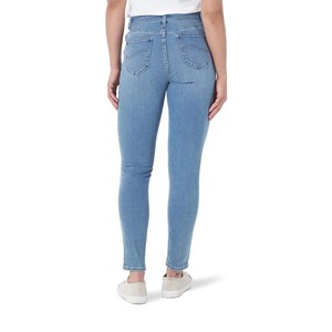 Pantalones Vaqueros Casuales de Verano para Mujer, Corte Regular, Ligeros, de Algodón Elástico, Cintura Media, Resistentes a las Arrugas, Ecológicos - Product Image 3